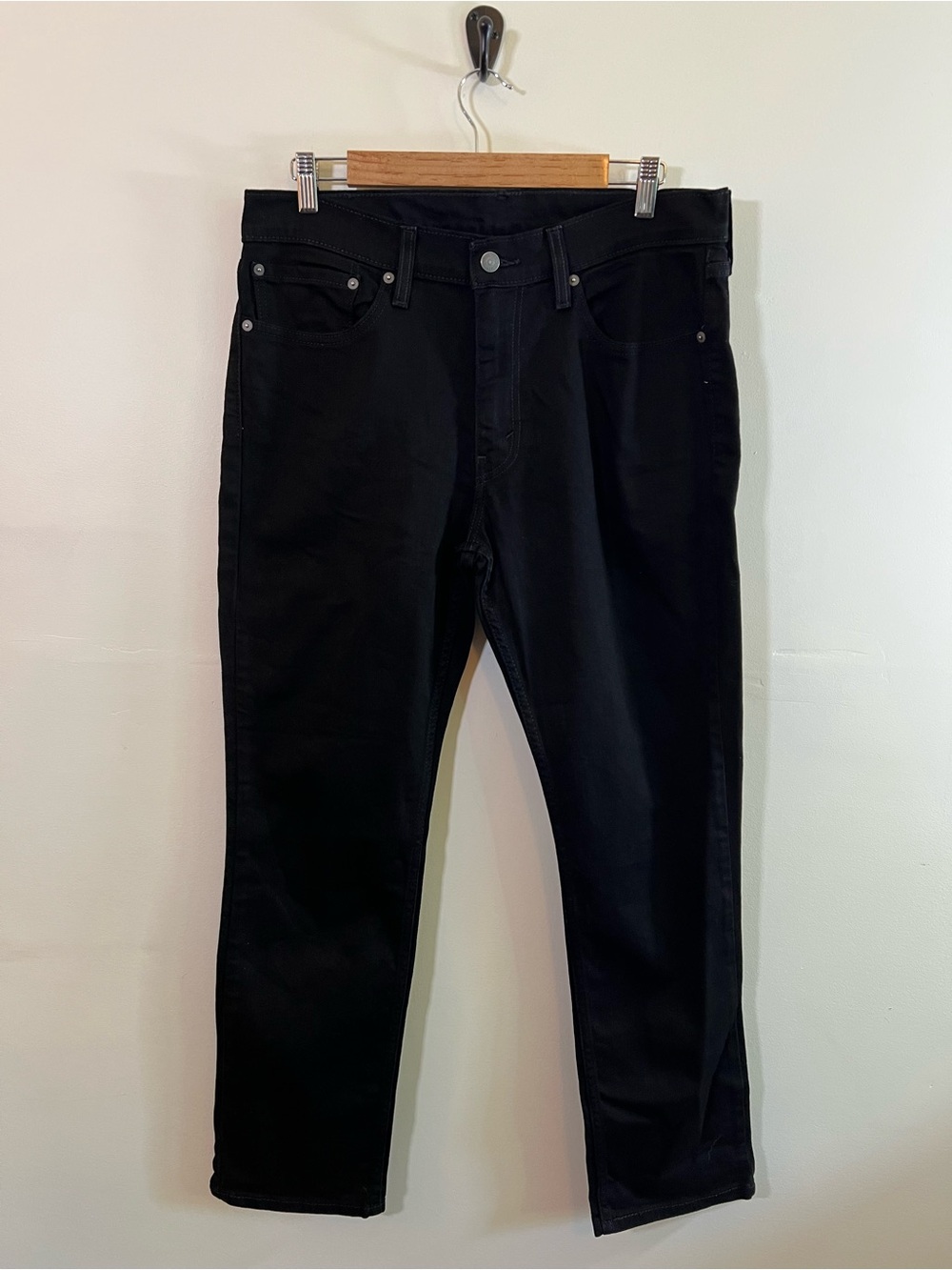 Levi’s 511 Men’s Black Slim Fit Jeans W34 L30 WaterLess Denim
